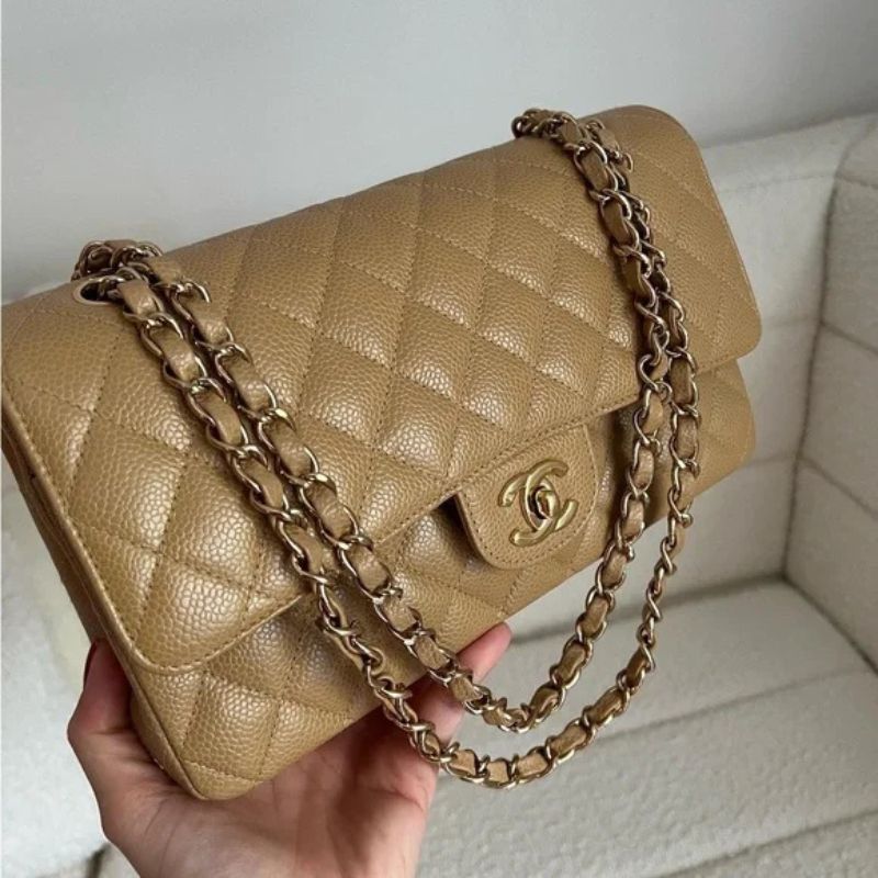 saco marrom Bolsa Capri