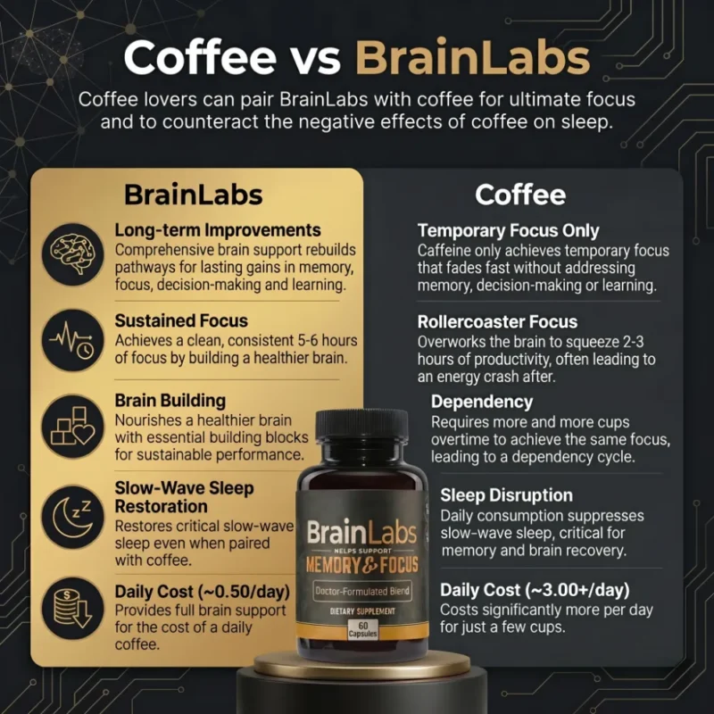 BrainLabs 8 w 1 suplement diety dla mózgu